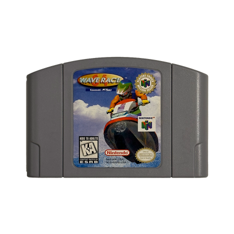 Player's Choice version of Wave Race 64 cartridge for Nintendo 64
