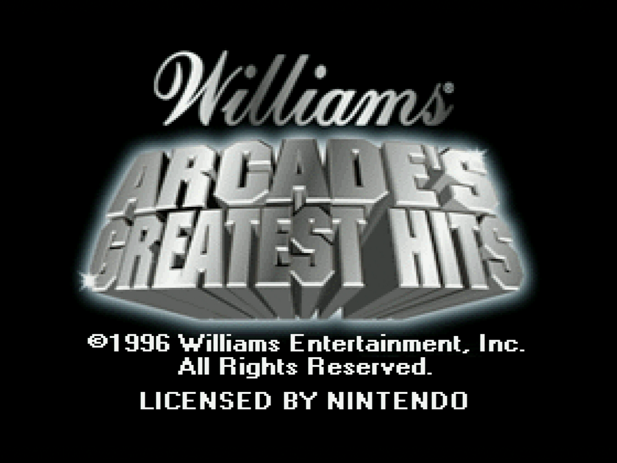 Williams Arcade's Greatest Hits - Super Nintendo