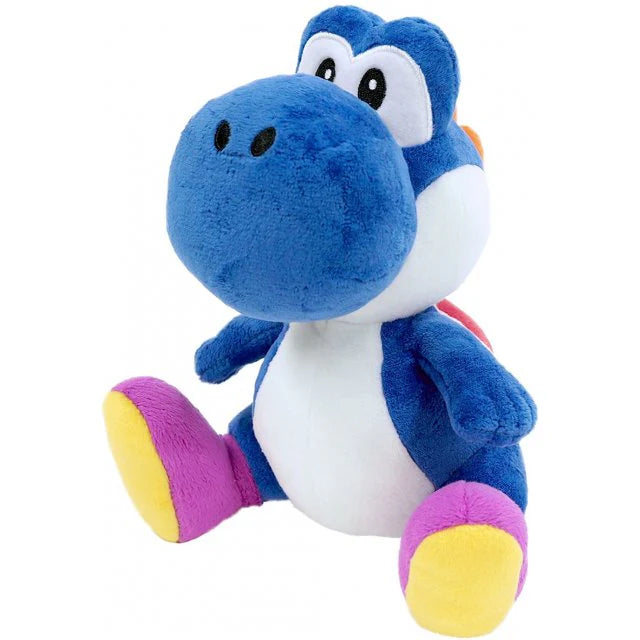 Dark Blue Yoshi Super Mario 8" Plush