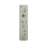 Front of White Wii remote controller