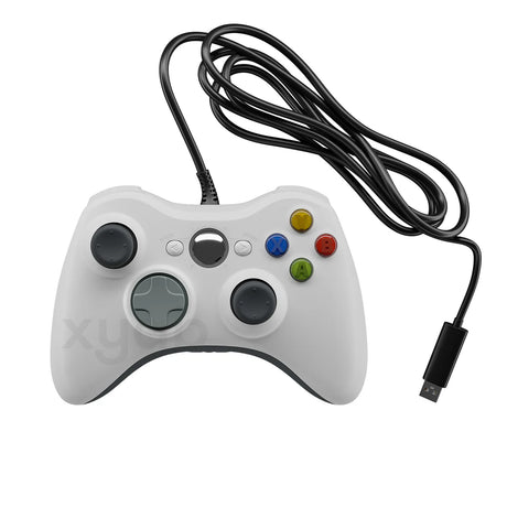 ARBITER Wired Controller (White) for Xbox 360/PC - XYAB - Controller