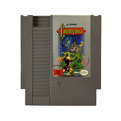 Original Castlevania cartridge for NES